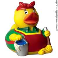 Putzfee - nettes Werbeartikel Quietsche Entchen mit Ihrem Logo. Putzfee - nettes Werbeartikel Quietsche Entchen mit Ihrem Logo.