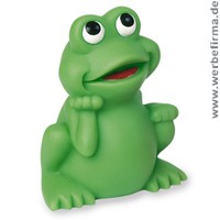 Werbeartikel Quietsche Frosch fr Kinder / Werbemittel fr Kinder