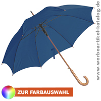 Regenschirm mit gebogenem Holzgriff, ein Werbeartikel der Sie nicht im Regen stehen läßt ! Regenschirm mit gebogenem Holzgriff, ein Werbeartikel der Sie nicht im Regen stehen läßt !