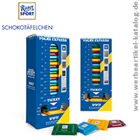 Ritter Sport Adventsspender Turm Eco, besondere Adventskalender mit Branding! 