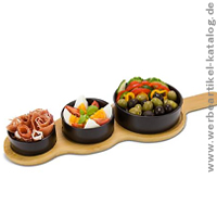 ROMINOX® Servierschalen Tre Nera edle Geschenke für Unternehmen, nicht nur zu Weihnachten! ROMINOX® Servierschalen Tre Nera edle Geschenke für Unternehmen, nicht nur zu Weihnachten!