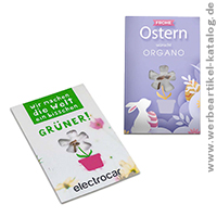 SAMEN-KARTE-MINI BLUME, nachhaltige Werbeartikel fr Ihre Promotion zu Ostern! 