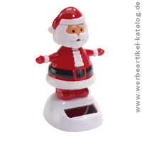 Santa - Nikolaus Solar Wackelfigur, als Weihnachts Werbemittel. Santa - Nikolaus Solar Wackelfigur, als Weihnachts Werbemittel.