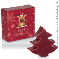 Schafmilchseife Tanne, Weihnachts Werbeartikel mit echter Schafmilch. Schafmilchseife Tanne, Weihnachts Werbeartikel mit echter Schafmilch.