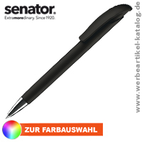 Senator Challenger Polished, edler Werbemittel Kugelschreiber mit Ihrem Logo bedruckt. 