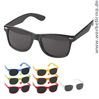 Sonnenbrille Blues, kultiger Sommer Streuartikel  im Blues-Stil.