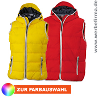 Maritime Vest - Steppweste als Werbeartikel für Damen und Herren. Maritime Vest - Steppweste als Werbeartikel für Damen und Herren.
