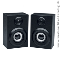 Stereo Bluetooth® Lautsprecher Set REFLECTS-ARONA - Werbegeschenk für besondere Kunden.