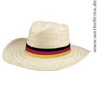 Strohhut, Werbeartikel mit dem Sie einmal ein bisschen Cowboy sein können Strohhut, Werbeartikel mit dem Sie einmal ein bisschen Cowboy sein können