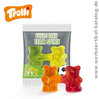 Team-Gummibärchen, süsse Werbeartikel mit Ihrem Logo bedruckt Team-Gummibärchen, süsse Werbeartikel mit Ihrem Logo bedruckt
