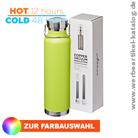 Thor Kupfer Vakuum Isolierflasche - tolles Kundengeschenk in ansprechendem Design! Thor Kupfer Vakuum Isolierflasche - tolles Kundengeschenk in ansprechendem Design!