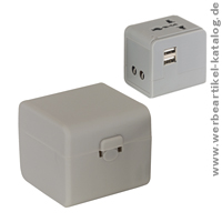 Travel Mate- Reiseadapter, Werbegeschenk fr die Reise-Branche