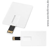 USB Stick Kreditkarte als Werbeartikel mit Ihrem Layout vollfarbig bedruck