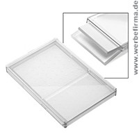 Preiswerte Visitenkartenbox aus Acryl als Werbeartikel im Online-Katalog Preiswerte Visitenkartenbox aus Acryl als Werbeartikel im Online-Katalog