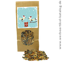 Vogel-Festmahl. ein Werbegeschenk für Vogel-Liebhaber. Vogel-Festmahl. ein Werbegeschenk für Vogel-Liebhaber.