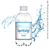 Wasser Spritzig-330 ml mit Werbung Wasser Spritzig-330 ml mit Werbung