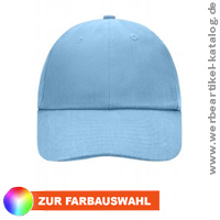 Klassisches Werbeartikel Baseballcap mit Firmenlogo