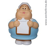 Schwester Berta, ein fürsorglicher Werbeartikel für Pharma, Krankenhäuser, Ärzte und Apotheken mit Werbedruck
