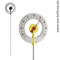 Design Werbeartikel Thermometer für den Garten / Werbeartikel Thermometer mit Werbeaufdruck 