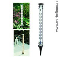 Jumbo Gartenthermometer / Werbeartikel Thermometer mit Werbeaufdruck