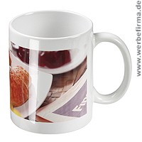 Keramik Tasse mit Sublimationsdruck im Werbeartikel Online Katalog