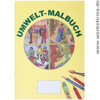 Werbeartikel / Malbuch Umwelt / Verkehrszeichen Malbuch / Bastelsets mit Werbung / Knete mit Werbung  / Malkasten mit Werbung  /Wachsmalkreide mit Werbung / Werbung fr Kinder