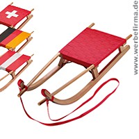 Schlitten als Werbeartikel für Kinder für den Winter und für Fans Schlitten als Werbeartikel für Kinder für den Winter und für Fans