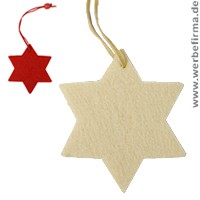 Filzstern als Baumschmuck fr Weihnachten oder zur Dekoration im Werbeartikel Online Katalog