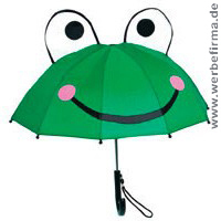 Werbeartikel / Kleinkinderschirm Frosch / Werbeartikel für Kinder / Werbung für Kinder / Kinderschirme mit Druck Werbeartikel / Kleinkinderschirm Frosch / Werbeartikel für Kinder / Werbung für Kinder / Kinderschirme mit Druck