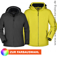 Wintersport Jacke mit Ihrem Logo. 