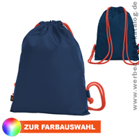 Zugbeutel Colour Play, als Werbemittel Rucksack mit Ihrem Logo Zugbeutel Colour Play, als Werbemittel Rucksack mit Ihrem Logo